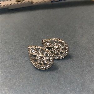 Napier Elegant Silver Teardrop Earrings 🆕